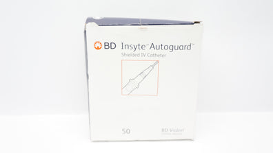 BD 381434 Insyte Autoguard IV Cath. 20Ga x 1.16inch 60mL - Box of 50